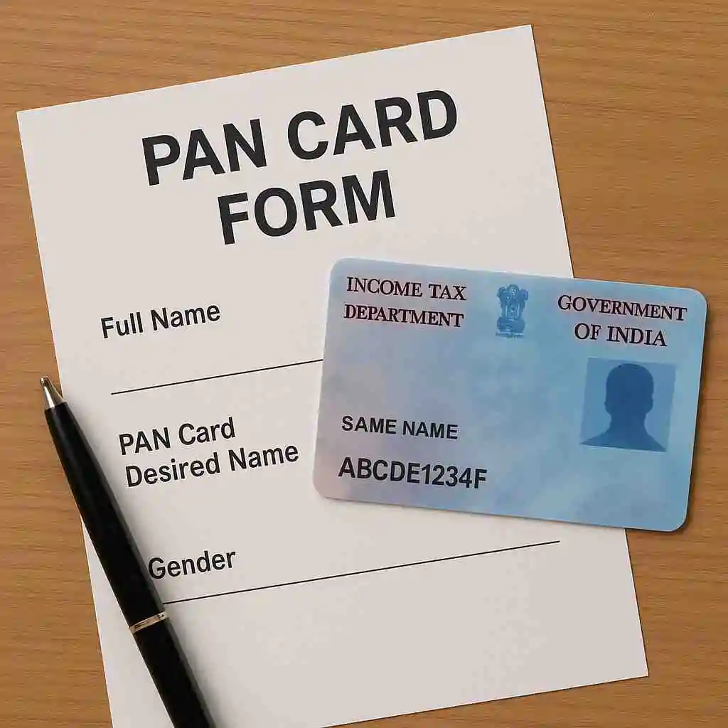 PAN card form downlod